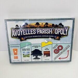 Avoyelles Parish opoly Board Game Avoyelles Louisiana New Late For The Sky